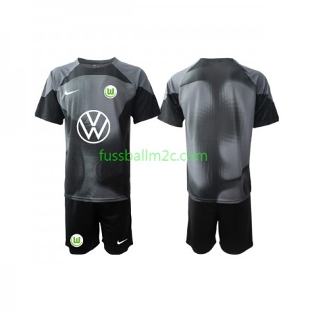 Fußballtrikots VfL Wolfsburg Torwart Kinder Heim Trikotsatz 2022-2023 Fußballtrikots VfL Wolfsburg Torwart Kinder Heim Trikotsatz 2022-2023